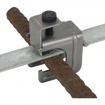 Dehn Pressure Clamp Connector 308031 for Reinforcement RD6 - 20, Bright Steel