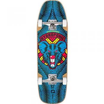 SKATEBOARD COMPLETO HYDROPONIC BULLET S0213-01 MIKE BLUE POOL SHAPE, 32 x 9.25, diseño multicolor, adecuado para adultos unisex