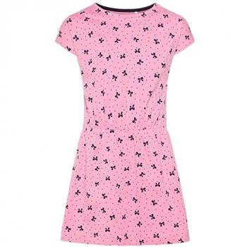 NAME IT - Vestido - para bebé niña Rosa 2 años