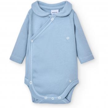 Pack de 2 bodys cruzados con cuello para bebé Babidu