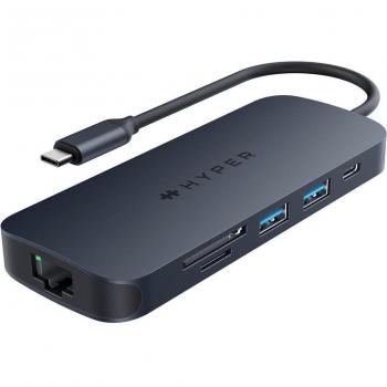 HyperDrive Next 8-in-1 Hub USB-C con Tecnología de Carga Rápida y Conectividad Universal
