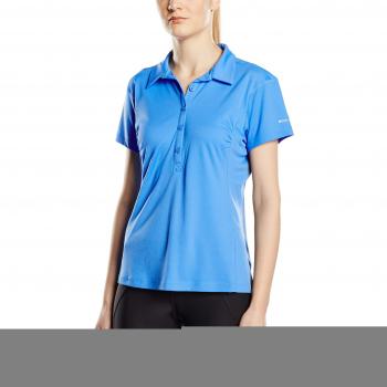 Columbia Zero Rules Polo Shirt - Camiseta para mujer, color azul, talla L