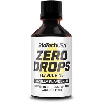 Zero Drops Vainilla Biotech - Edulcorante Líquido Sin Azúcares Ni Gluten (50ml)
