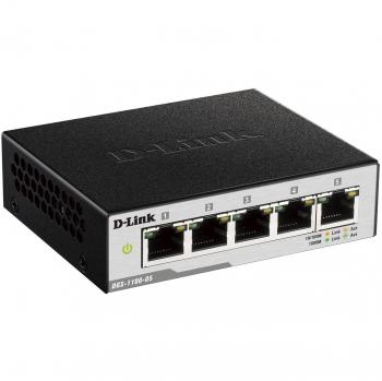 D-Link 5-Port Gigabit Ethernet Switch (IEEE 802.3x)
