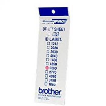 Brother ID2260 - Etiquetas de identificación de 22 x 60 mm