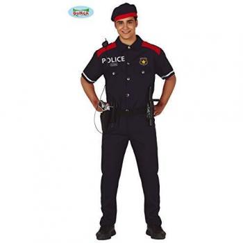 FIESTAS GUIRCA Disfraz Hombre policia Talla m
