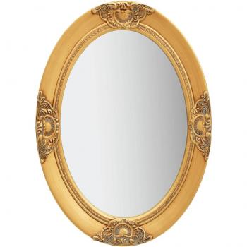 vidaXL Wall Mirror Baroque Style 50x70 cm Gold