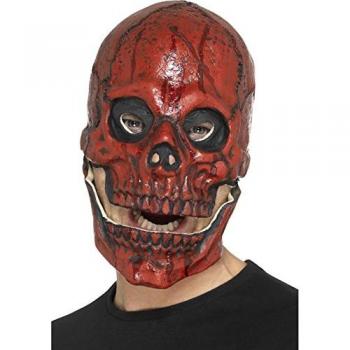 Smiffy'S 48113 Máscara De Calavera Sangrienta, Rojo , color/modelo surtido