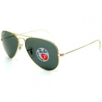 Ray-Ban Aviator Silver Grey Gradient Sunglasses RB3025 003/32 58 mm