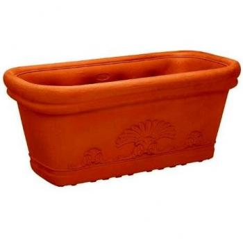 Jardinière de Resina Efecto Terracota 60x30xh28 cm GDM Flora