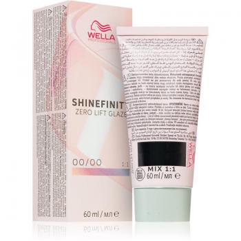 Wella Shinefinity Zero Lift Glaze Tinte Semi-Permanente Para El Cabello Tono 00/00 - Crystal Glaze 60 ml