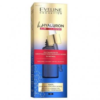 Eveline Cosmetics Bio Hyaluron 3x Retinol System Anti-Wrinkle Night Serum 18 ml
