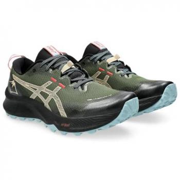 Zapatillas de Trail Running ASICS GEL-Trabuco 12 verde oscuro negro puro 40 EU