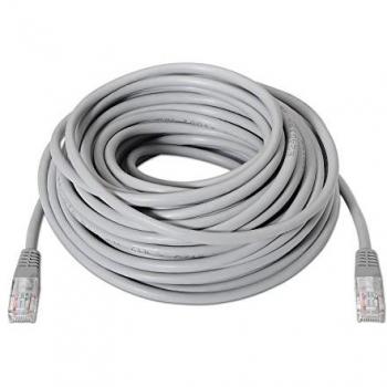 NanoCable 10.20.0115 - Cable de red Ethernet RJ45 Cat.5e UTP AWG24, Gris, latiguillo de 15mts