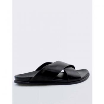 Sandalias Xti 44975 Negro para Hombre con Pala Cruzada