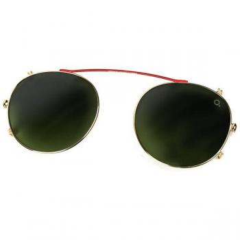Etnia Barcelona Mission District Clip-On GDRD 47mm Gold Men's Sunglasses
