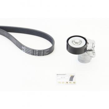Kit Completo de Correos Trapeciales Poli V CONTITECH 6PK1130K3 para VW, AUDI y SKODA