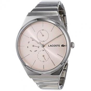 Lacoste Unisex-Adult Analogue Classic Quartz Watch with Stainless Steel Strap 2001038