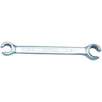Llave inglesa TOPTUL 19x22 mm doble boca abierta 12 caras y llave de tubería de frenos TOPTUL AEEA1922
