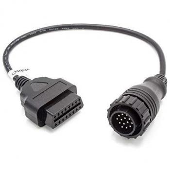 Adaptador OBD1 a OBD2 de 14 pin a 16 pin compatible con Mercedes Vito, Sprinter y Volkswagen LT - 30 cm