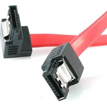 StarTech.com 12 Latching SATA Cable - 1 Right Angle M/M - SATA Cable