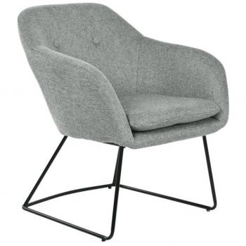 Sillón Home ESPRIT Negro Verde Metal 63 x 64 x 70 cm