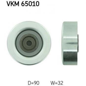 Polea de deflexión/guía para correa v-ribbed SKF VKM 65010