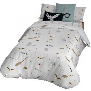 BELUM | Funda nórdica con Botones 100% algodón Modelo Hogwarts Nordic para Cama; Funda nórdica Ligera