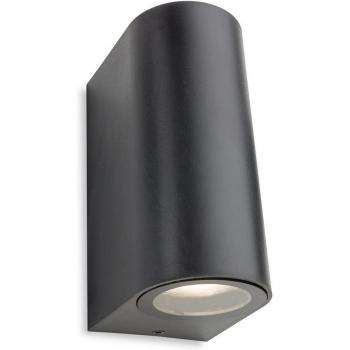 Luz de jardín Ace Grafito 2 bombillas 15.3cm, tipo: luz exterior, características: diseño moderno, acabado en grafito, incluye 2 bombillas GU10, altura de 15.3 cm, grado de