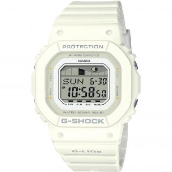Reloj digital Casio G-Shock GLX-S5600-7BER con resistencia al agua, luz LED, cronómetro, temporizador de cuenta regresiva, función de hora mundial y diseño resistente a golpes