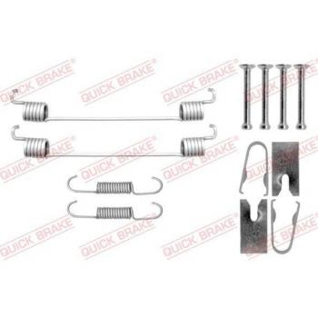Juego de accesorios, zapatas de freno QUICK BRAKE 105-0040 adecuado para vehículos específicos