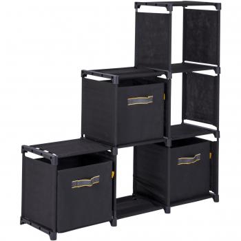Armario Bo-Camp Industrial Troutman con 6 compartimentos y cajones