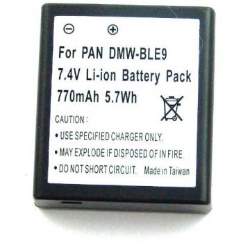 Batería para Panasonic DMW-BLE9, LUMIX DMC-GF3, DMC-S6
