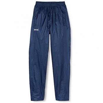 Regatta Women's Waterproof Pack It Outdoor Over Trouser, Blue