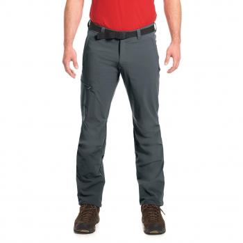 Maier Sports Nil Men's Breathable Roll-Up Trekking Pants - Size 30, Graphite