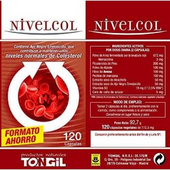 TONG-IL - Nivelcol 120 cápsulas
