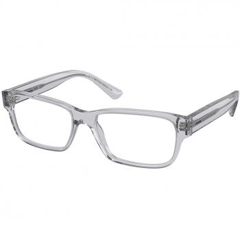 Prada PR 18ZVF Asian Fit U431O1 Gafas Recetadas para Hombre Cristal 57 Lentes Transparentes