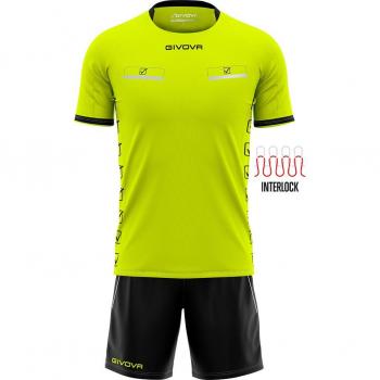 Conjunto de Ropa para Hombre Givova Flag Amarillo y Negro