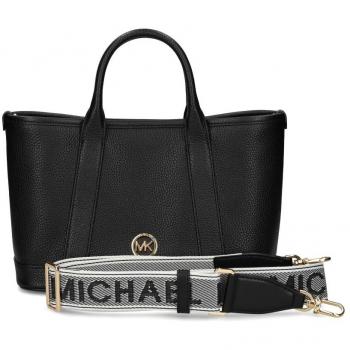 Bolso de hombro Luisa de piel negro convertible a bandolera Michael Kors Mujer Talla Os