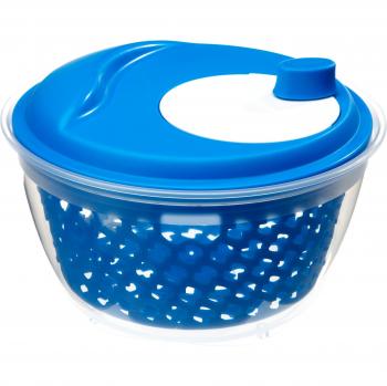 Rotho 7224096602 Fresh - Centrifugador para Lechuga 4.5 L, color azul