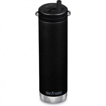 Klean Kanteen TKWide Insulated Twist Cap Bottle 20oz Black