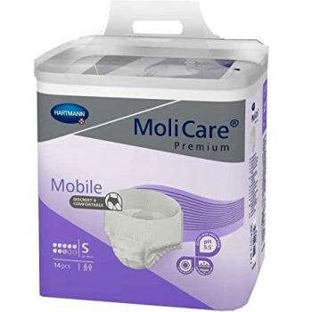 MoliCare Premium Mobile 8 Tropfen, Calzón Absorbente Incontinencia Talla S (14 Unidades)