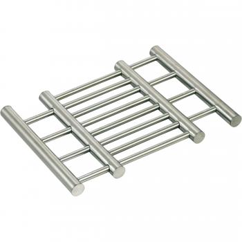 MSV MS311 Salva Platos, Acero Inoxidable, Plateado