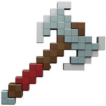 Minecraft Dungeons Hacha Doble de Foam, Hacha de Juguete