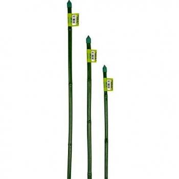 Canna de bambú plastificada 60 cm diámetro 8-10 mm verde