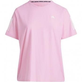Camiseta de running Adidas Own The Run para mujer en color Rosgoz
