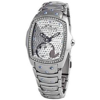 Chronotech Women's Analog Quartz Watch CT7896LS-86M (Ø 33 mm) Transparent Silver