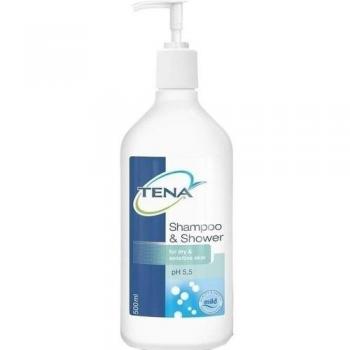Tena shampoo and shower 500 ml
