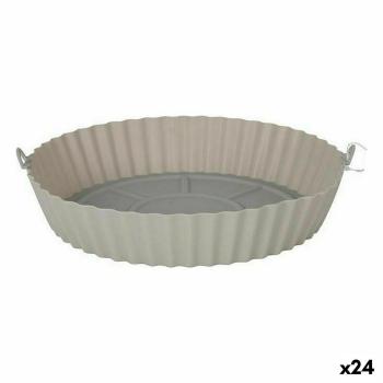 Bandeja de Silicona para Freidora de Aire Quttin 22 x 22 x 5 cm (24 Unidades)