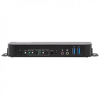 Tripp Lite B005-HUA2-K 2-Port HDMI/USB KVM Switch - 4K 60 Hz HDR HDCP 2.2 IR USB Sharing USB 3.0 Cables
